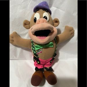 Vintage 1993 Hanna-Barbera Magilla Gorilla 9.5” Plush Mattel